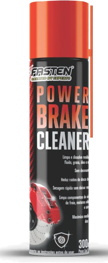 Embalagem Fasten Power Brake Cleaner