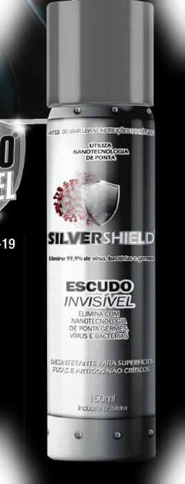 Embalagem Fasten Silver Shield superfícies